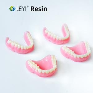 LEYI DDB01 DR5 Resina Flessibile Forte 100% Pura 1kg/bottiglia Durata 24 Mesi per Basi di Protesi Dentali Stampate in 3D Inodore e Senza Sapore - Product Image 5