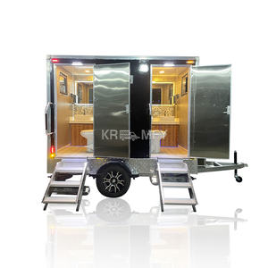 Toilettes de luxe portables 2025, toilettes mobiles, transporteur de toilettes, remorque de toilettes - Product Image 1