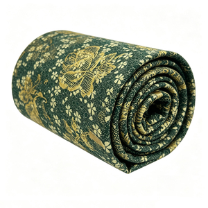 Tissu Wax <span class=keywords><strong>Africain</strong></span> Doré, <span class=keywords><strong>Pagne</strong></span> Batik Ankara, Tissu Wax Capulana, Tissu Kente 6 Yards pour Robes <span class=keywords><strong>de</strong></span> <span class=keywords><strong>Soirée</strong></span> - Product Image 5