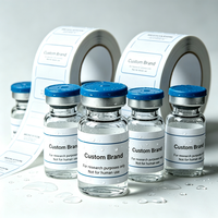 Étiquettes personnalisées pour flacons en vinyle, finition brillante/mate, résistantes au froid, 3 ml/10 ml/30 ml, impression