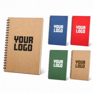 Cuadernos de Papel Kraft al por Mayor, Encuadernación en Espiral, Tapa Dura, Cuadernos Escolares y de Oficina, Cuadernos Escolares Personalizados al por Mayor - Product Image 1