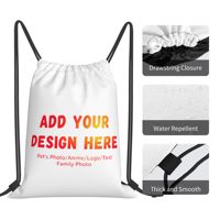 Sac à cordon personnalisé, simple et décontracté, sac de sport avec ouverture en haut, sac à dos portable pour l'extérieur