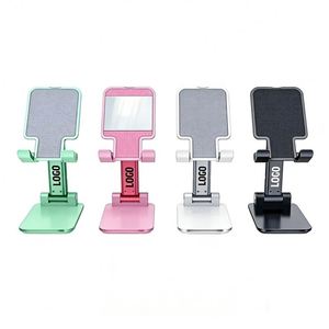 Wholesale Custom Promotional Business Logo Gift Adjustable Desktop Tablet Cell Foldable <b>Desk</b> Mobile Phone Holder Stand - Product Image 1