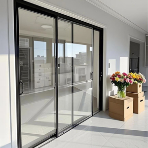 <span class=keywords><strong>Puerta</strong></span> Corredera <span class=keywords><strong>de</strong></span> <span class=keywords><strong>Vidrio</strong></span> con Perfil <span class=keywords><strong>de</strong></span> Aluminio Ultrafino y Aislamiento Térmico ZEYI Serie 150, Doble Acristalamiento, <span class=keywords><strong>Vidrio</strong></span> Templado <span class=keywords><strong>para</strong></span> <span class=keywords><strong>Exteriores</strong></span> - Product Image 4