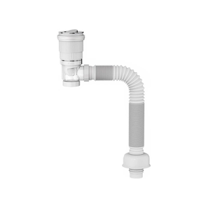 Juego de Mangueras de Drenaje para Lavabo con Material Duradero, Manguera de Drenaje de Agua para Baño, Desagüe Horizontal - Product Image 1