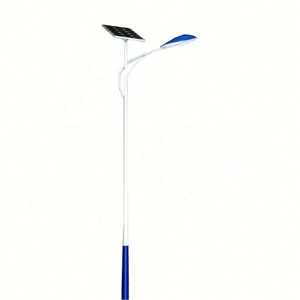 Farola Solar LED Ecológica de Alta Calidad, de 6 Metros, con Brazo Simple o Doble, de Aluminio, con Batería de 5 Años de Duración - Product Image 3
