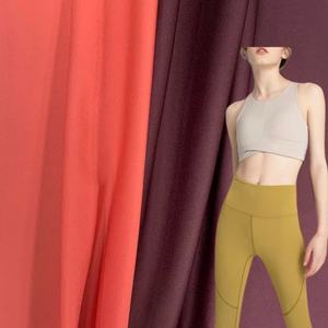 Semi opaco alto elástico nake feel doble nylon Spandex tela para ropa deportiva ropa interior para ropa interior deportiva - Product Image 1