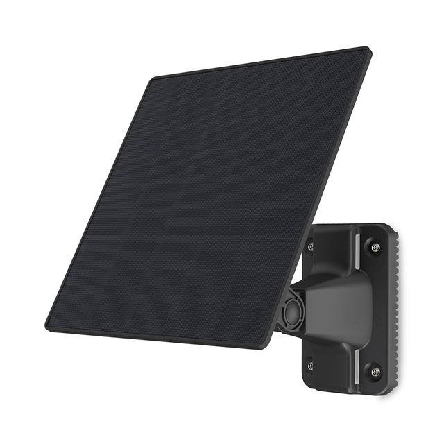 Willfine Outdoor 12V 1A Portable Solar Charger with 5000mAh Li-ion Battery Power Bank for CCTV Systems