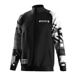 เสื้อแจ็คเก็ตออกกำลังกายแบบซิปสำหรับผู้ชาย ลายพิมพ์ซับลิเมชั่น สำหรับทีมฟิตเนสต่อสู้ ยกน้ำหนัก และฝึกซ้อมในยิม - Product Image 1