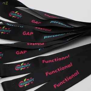 Lanyards Promocionales Personalizados al por Mayor con Logotipo, Funcionales para Gimnasio, Llavero Ancho de Poliéster Sublimado - Product Image 3