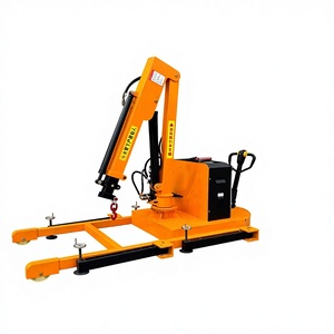 Alat Angkat Konstruksi Derek Listrik Portabel Mini Crane 1-Ton Kontrol Jarak Jauh Rantai Pengikat Garansi 3 Tahun - Product Image 3