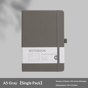 Carnet à spirales A5 à prix d'usine, personnalisation en gros, reliure Wire-O, agenda étudiant en PU, coffret cadeau, design personnalisé - Product Image 5