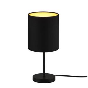 Lampada da tavolo 1xE14, colore nero e oro, ideale per la decorazione e l'ambientazione di spazi con stile. - Product Image 1