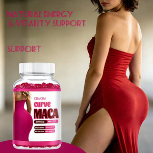 Vente directe usine OEM, Commerce extérieur, Gummies de Maca très demandés, Maca pour des fesses généreuses, 60 comprimés pour adultes - Product Image 2