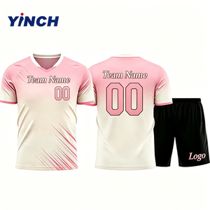 Vente directe d'usine, maillot de football extensible personnalisé avec logo, ensemble de sublimation, uniformes de football confortables pour hommes - Product Image 1