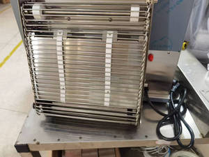 Nhà máy bán băng tải chuỗi bánh hamburger <span class=keywords><strong>Bun</strong></span> nướng bánh mỳ liên hệ dọc Máy nướng bánh mỳ cho Burger cửa hàng Burger nhà hàng thiết bị - Product Image 3