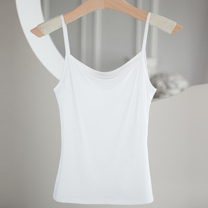 เสื้อชั้นในสตรีสีทึบยืดได้สูงเปิดหลังฤดูร้อน - Product Image 3