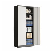 Casier métallique, armoire de rangement en acier, casier pour employés robuste avec barre de suspension, armoire verrouillable, placard