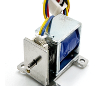 Serrure électromagnétique cylindrique à solénoïde DC 12V 2A, force 200g, course de 3,5 mm, modèle Youge 2724012, bobine en cuivre pur