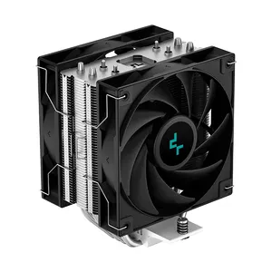 DeepCool AG400 V5 Plus 4热管双风扇中央处理器散热器英特尔amd处理器空气冷却器12厘米风扇热卖