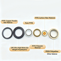 Eje rotativo Sea Metal Seals Loaded Design Seal Spring Ptfe Energizado Spring-energized Cantilever Rod Peek Roto Variseal