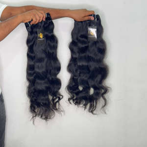 Paquete de Extensiones de Cabello Humano Natural de Templo Indio al por Mayor - Cabello Virgen Sin Procesar de Proveedores de Cabello Natural - Product Image 1