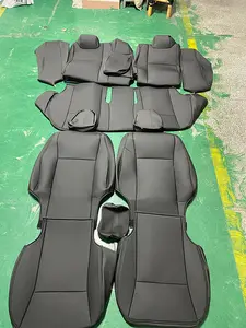 Крыло высокого качества мягкие удобные ПВХ/искусственная кожа на заказ простые чехлы для сидений автомобиля для Toyota Camry 2018 2024