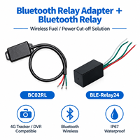 Sistem Pemutus Daya Bahan Bakar Jarak Jauh Relay BLE