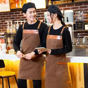 Giá tốt nhất tùy chỉnh vải thoáng khí BIB Tạp dề với logo không tay biểu tượng tùy chỉnh không tay vải tạp dề - Product Image 1