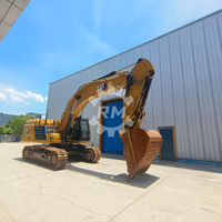 Excavatrice CAT 349 d'occasion à vendre, 49,4 tonnes, pour projets d'aménagement paysager, exportateur de machines de construction CAT340 CAT352 CAT374