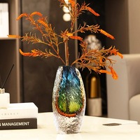 Design de Vase en Cristal à Facettes Moderne Vaisselle de Mariage et de Famille Écologique-Vente en Gros