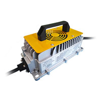 YUCOO bonne qualité Portable 12V 24V 36V 48V 60V 72V 20A chariot de Golf Lithium Ion chargeur de batterie étanche