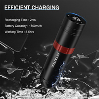Оптовая продажа: Беспроводная тату-машинка Green Caster S Pen с аккумулятором 1500 мАч, ходом иглы 3,5 мм, для начинающих мастеров татуировок