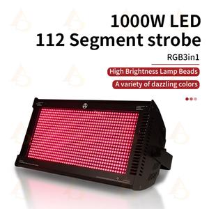 AICPOSE Iluminación Profesional, Luz Estroboscópica de 1000w para Escenario, Aleación de Aluminio, DMX, Luz Estroboscópica de Color - Product Image 2