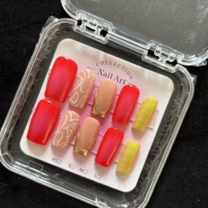 Livraison gratuite, étiquette privée, ongles en acrylique épais de luxe personnalisés, strass, faits à la main, ongles artificiels à presser, uniques - Product Image 5