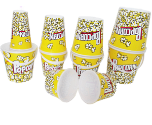 Tarrina de Palomitas de Maíz de Plástico PP al por Mayor con Asa, Color y Logotipo Personalizados, Grado Alimenticio, Capacidad de 0.5L-4.5L, Hecho en Vietnam - Product Image 3