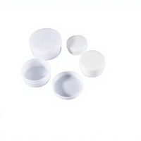 Vente en gros d'usine : Pots à crème en plastique PP moulés par injection, conteneurs monocouche, tailles 10ml/30ml, avec joints hermétiques, de Jiangsu