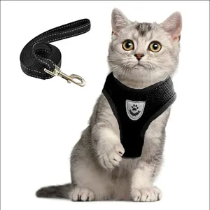 New pet harness vest cat traction rope imbracatura riflettente per gatti