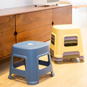 Plastic Restaurant <b>Stool</b> 420x420x480mm Durable Modern Design For Indoor Outdoor Use - Product Image 1