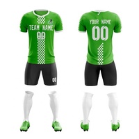 Maillots de Football de haute qualité, ensemble complet, maillot de Football à Sublimation personnalisé pour jeunes, maillot de Football à séchage rapide, vêtements de Football pour hommes