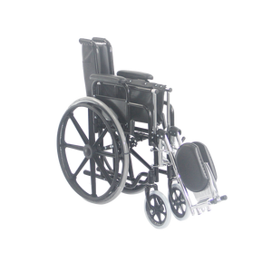 Fauteuil roulant manuel pliant en acier avec roues 24 MAG pour handicapés - Product Image 5