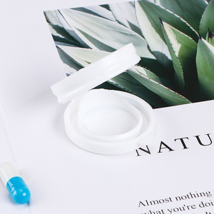 Bouteille larme blanche Bouteilles <span class=keywords><strong>Patron</strong></span> vides pour pilules de santé Distributeur de détergent à lessive Emballage de bouteille de supplément - Product Image 5