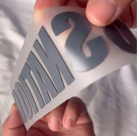 Transferts DTF personnalisés élégants et lavables en mousse 3D pour T-shirts de luxe – Impression personnalisée, style moderne, durable et prêt à l'emploi