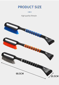 Raschietto <span class=keywords><strong>e</strong></span> Spazzola Multiuso Deluxe per Neve, Strumento Staccabile Bestseller per Rimozione Invernale della Neve da Auto, SUV <span class=keywords><strong>e</strong></span> <span class=keywords><strong>Camion</strong></span> - Product Image 3