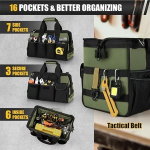 New Multifunctional Breathable <b>Tool</b> <b>Bag</b> Repair Installation Electrician's Oxford Cloth Wear-resistant Storage - Product Image 5