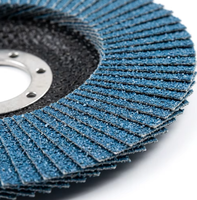 Flap Disc Flat Emery Cloth Wheel untuk Pemolesan Logam dengan Performa Potong Tinggi