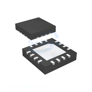 Power Management (PMIC) Electronic Components Manufacturer 16 WQFN Exposed Pad Manufacturer Channel ISL9305IRTHWLNCZ-T IC REG QU - Product Image 1
