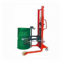 Vente 350KG manuel hydraulique inclinable baril fourche-chariot élévateur freins tambours transports de camions et ascenseurs ergonomiques