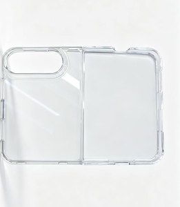 Funda Protectora Transparente <span class=keywords><strong>2</strong></span> en 1 para Teléfono, Plegable, Antideslizante, Compatible con <span class=keywords><strong>iPhone</strong></span> 12 13 14 15 16 17 18 Pro Max - Product Image 1