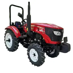 Çin ucuz tarım ekipmanları tarım traktörleri fiyat güvenlik rafı ile 50hp 60hp Tractors traktör